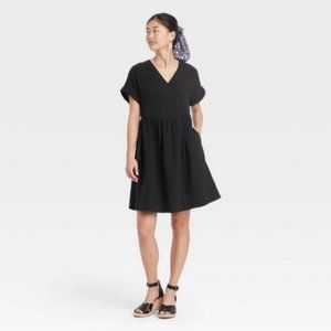 Universal Thread Black Shirtdress